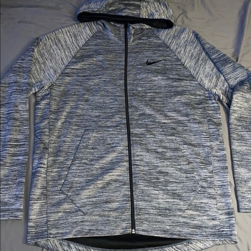 Nike spotlight zip up hoodie size large
